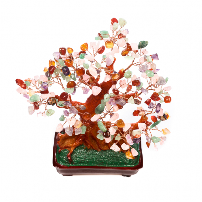 Copac Feng Shui foarte mare cu mix de pietre semipretioase [3]