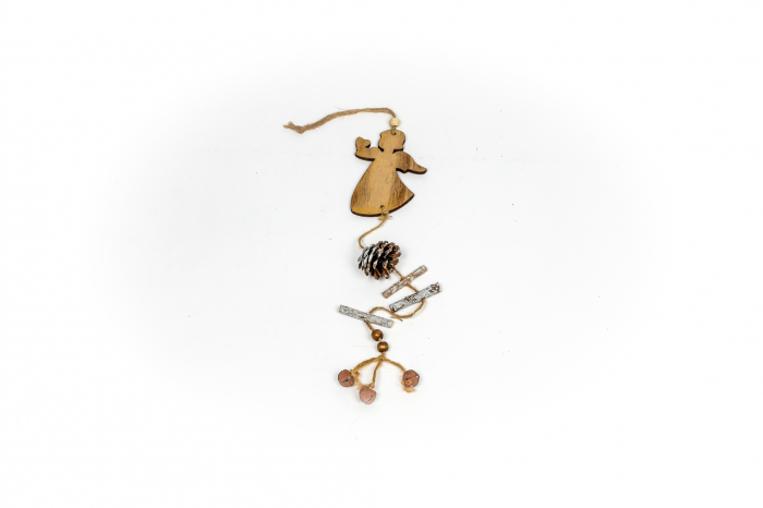 Decoratiune din lemn cu ingeras [4]