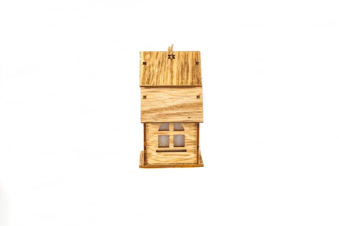 Casuta din lemn cu Mos Craciun [3]