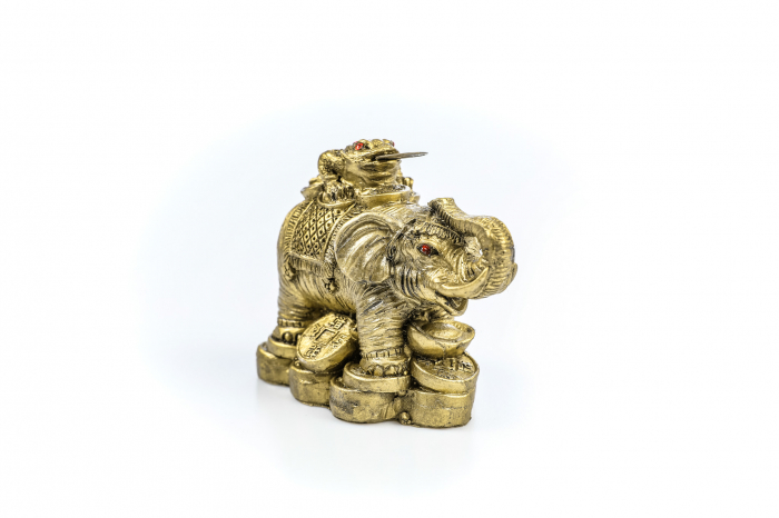 Elefantul cu broasca pentru bunastare, noroc si fertilitate - mediu [4]