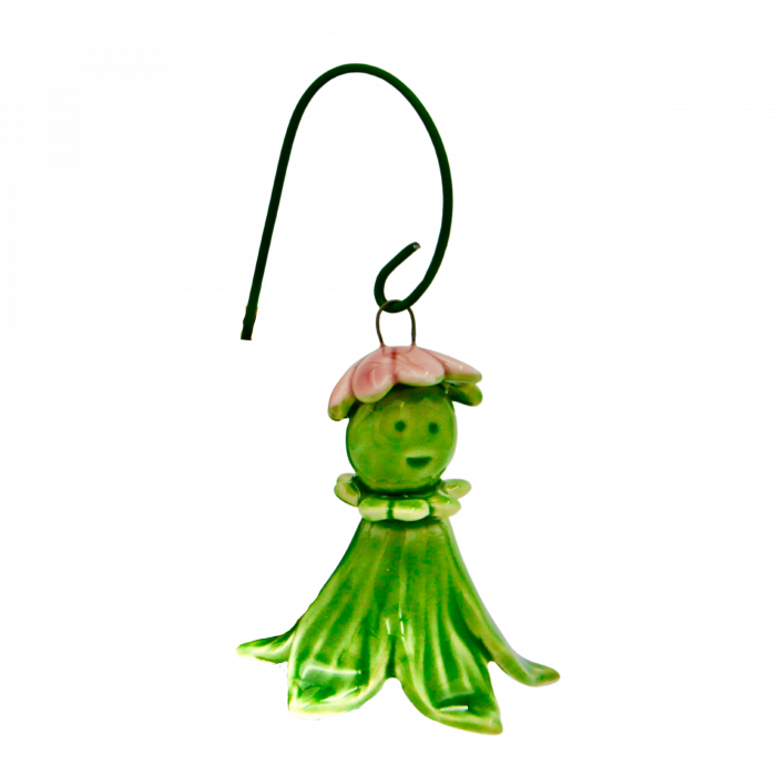 Floare Ceramica Zana Florilor -Roz - mare [2]