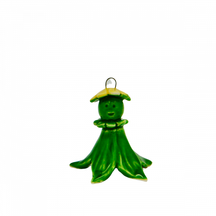 Floare Ceramica Zana Florilor -Galben - mare [2]