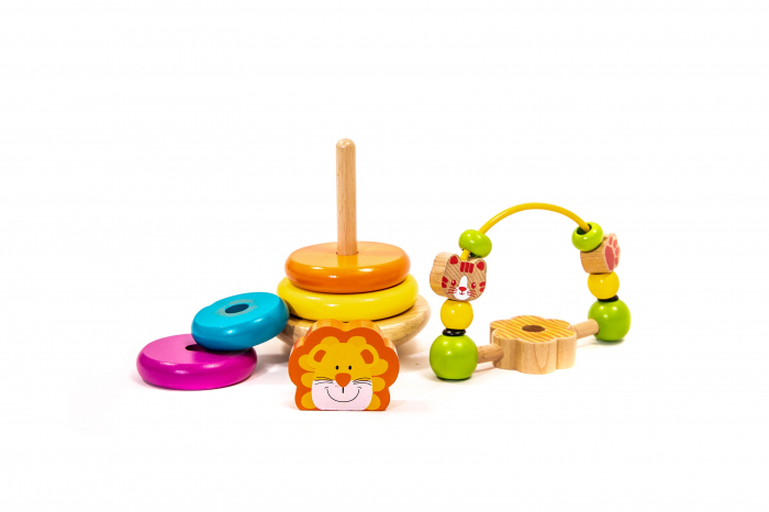 Girafa din lemn - jucarii Montessori [3]