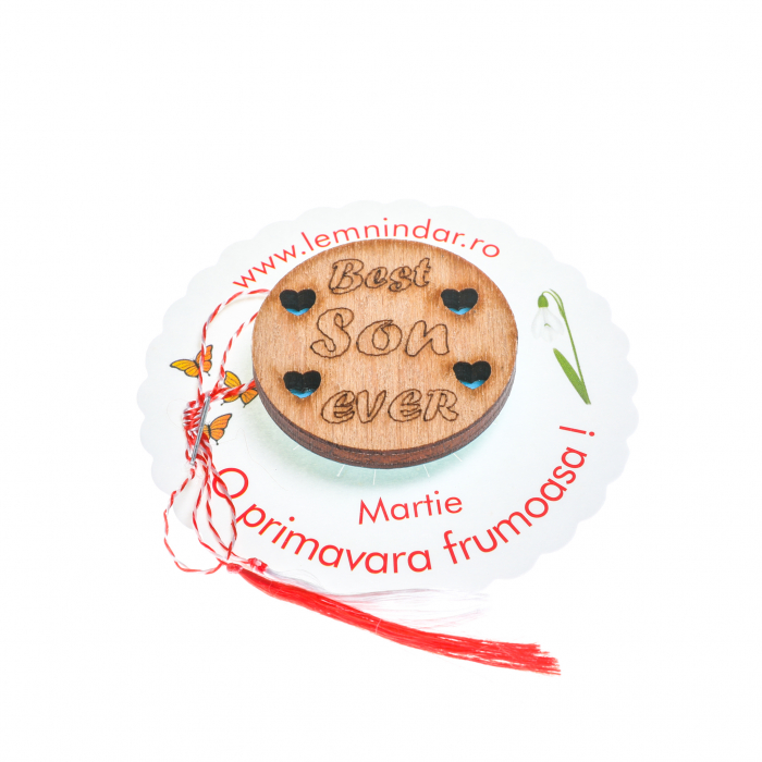 Insigna din lemn cu - Cel mai bun fiu! [2]