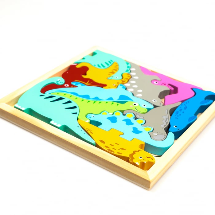 Puzzle cognitiv lemn - diverse animale [3]