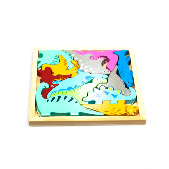 Puzzle cognitiv lemn - diverse animale [2]