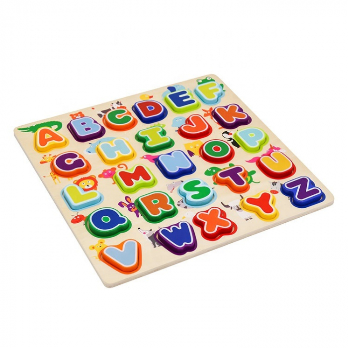 Joc inteligent - invata alfabetul- jucarie montessori [2]
