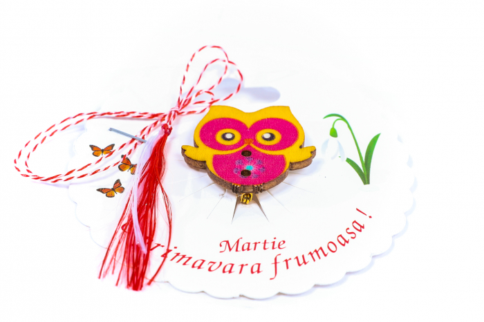 Martisor-brosa cu o bufnita [2]