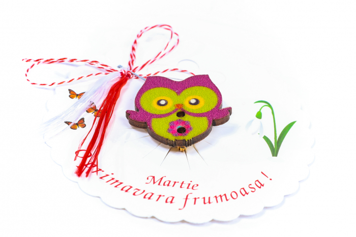 Martisor-brosa cu o bufnita [2]