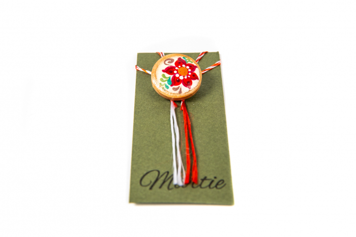 Martisor din ceramica pictat manual [2]