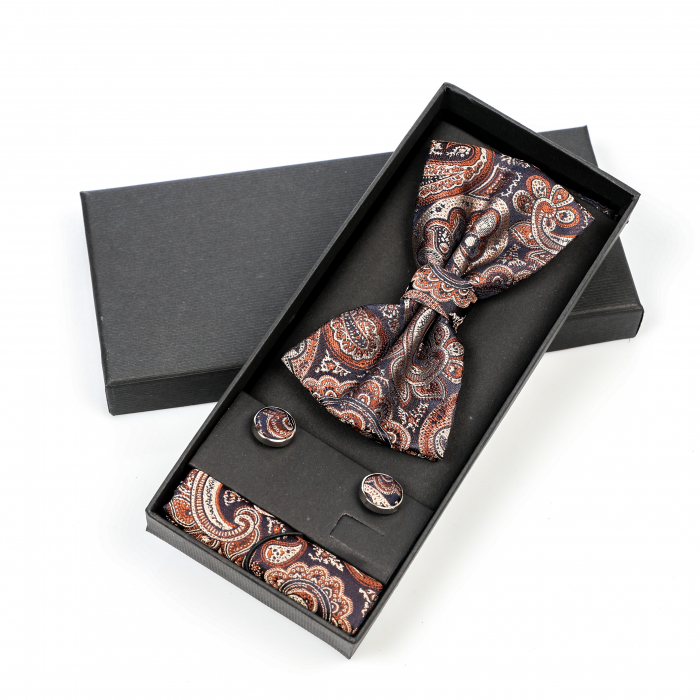 Papion maro cu butoni si batista [3]