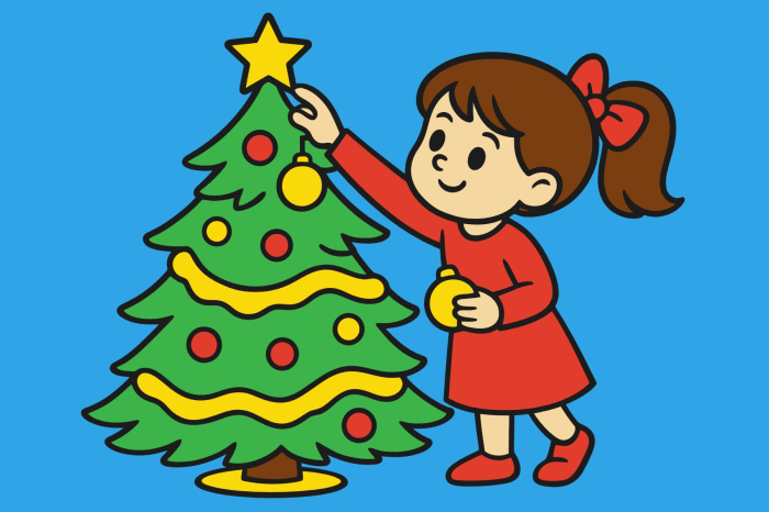 Plansa cu nisip colorat -Cu Împodobirea Bradului de Crăciun [1]