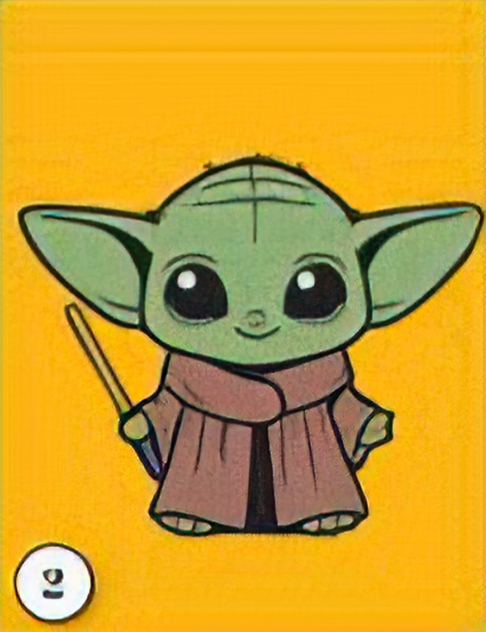 Plansa cu nisip colorat - Extraterestru dragut cu inima- nisip inclus - toate culorile din imagine [1]