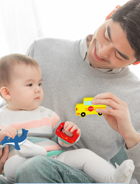 Puzzle cognitiv lemn - masinute [4]