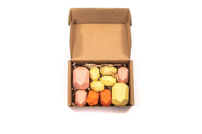 Puzzle din pietre lemnoase - jucarii Montessori [3]