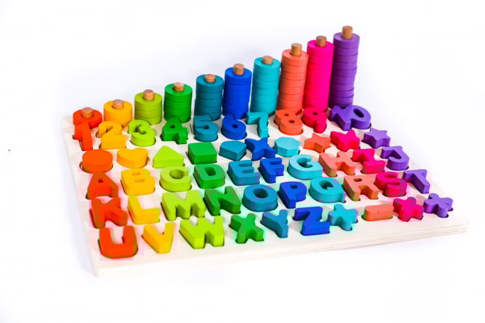 Puzzle inteligent litere, cifre si numaratoare [2]