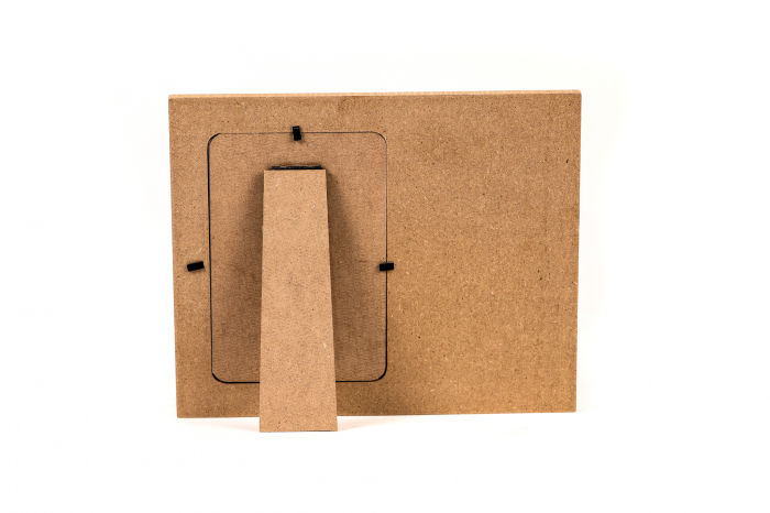 Rama foto din lemn cu inimioara "Familia mea" [3]