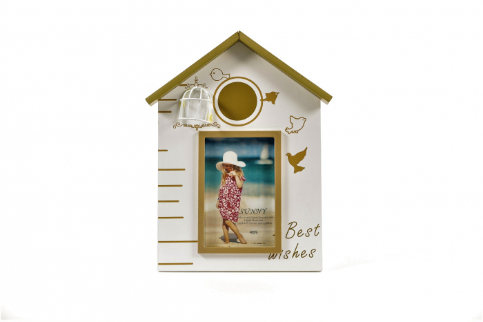 Rama foto din lemn in forma de casuta [3]