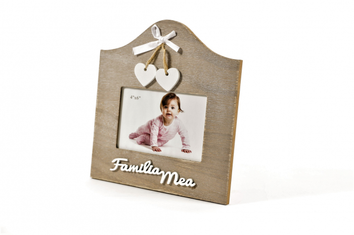 Rama foto din lemn pentru familie [2]