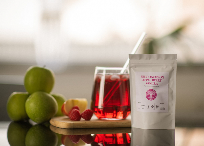 Ceai cu infuzie de fructe cu aroma de vanilie pentru o stare de bine [2]