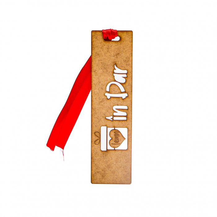 Semn de carte DECUPAT pe HDF cu model special si/sau logo client [2]