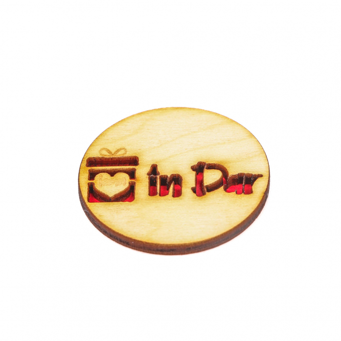 Insigna DECUPATA  cu model special si/sau logo client [2]