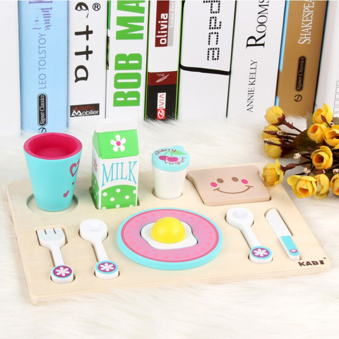 Set mic dejun din lemn [3]