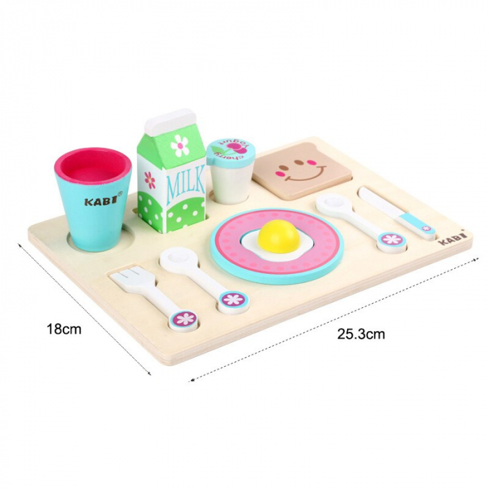 Set mic dejun din lemn [5]