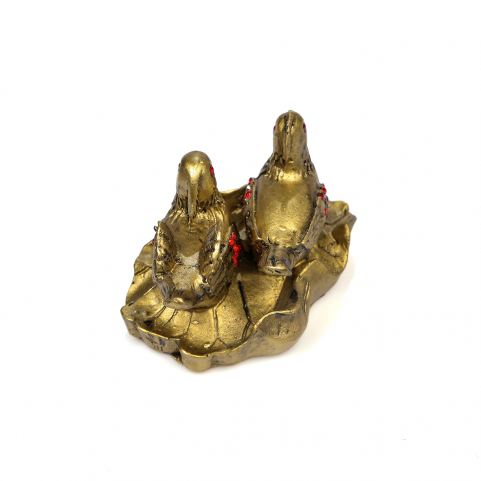 Statueta Feng Shui Pereche de rate mandarine pentru noroc in dragoste [6]