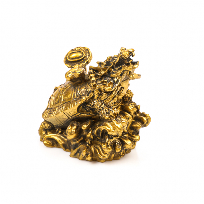 Statueta Feng Shui Broasca Testoasa cu cap de dragon pentru noroc si bunastare [3]