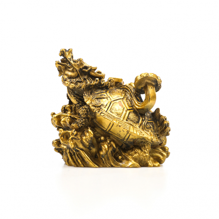 Statueta Feng Shui Broasca Testoasa cu cap de dragon pentru noroc si bunastare [6]