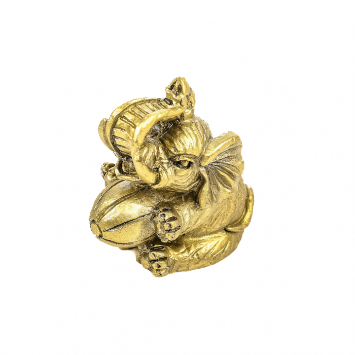 Statueta Feng Shui elefant cu minge pentru dragoste si noroc [3]
