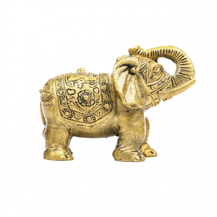 Statueta Feng Shui elefant cu trompa ridicata pentru prosperitate [5]