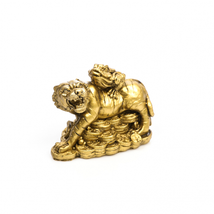 Statueta Feng Shui tigru cu broasca raioasa [3]