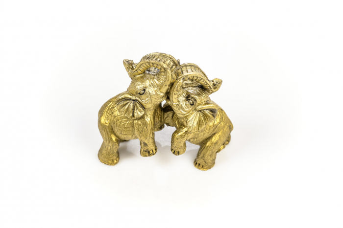 Statueta Feng Shui 2 elefanti pentru dragoste si noroc [5]