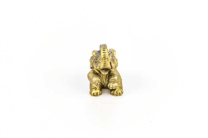 Statueta Feng Shui mica elefant jucaus pentru dragoste si noroc [2]