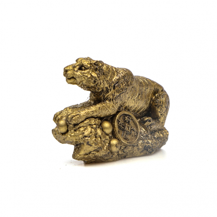 Statueta mica Tigru sezand, cu elemente Feng Shui [3]