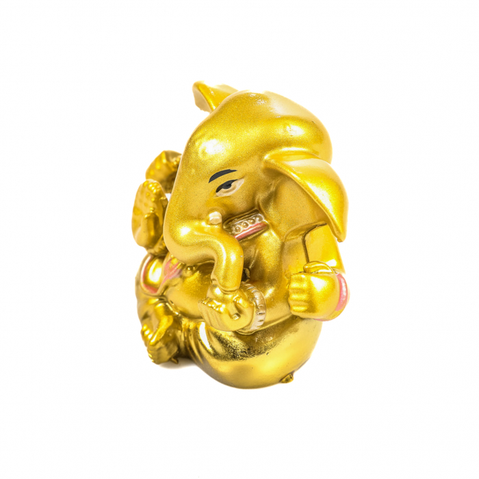 Statuie Budista mica Ganesha, pentru noroc si prosperitate [3]