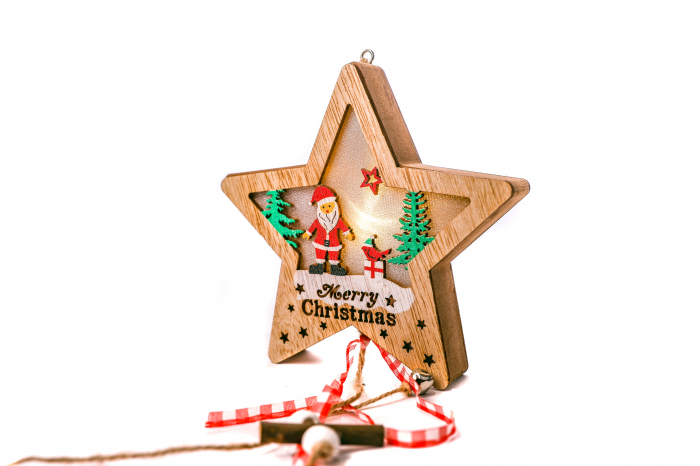 Steluta care lumineaza cu mos craciun [2]