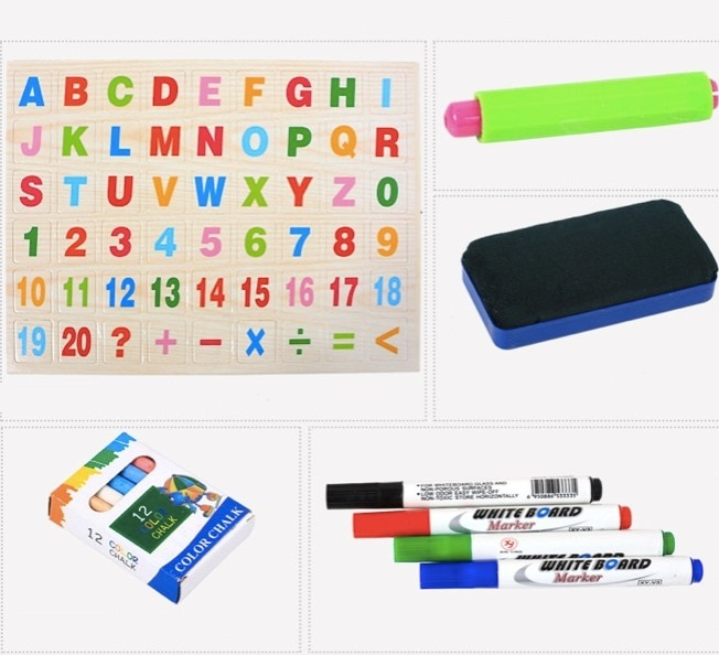 Tabla magnetica de scris multifunctionala cu 2 fete [4]