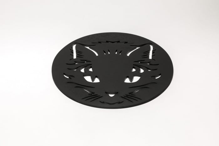 Tablou cu o pisica - negru [2]