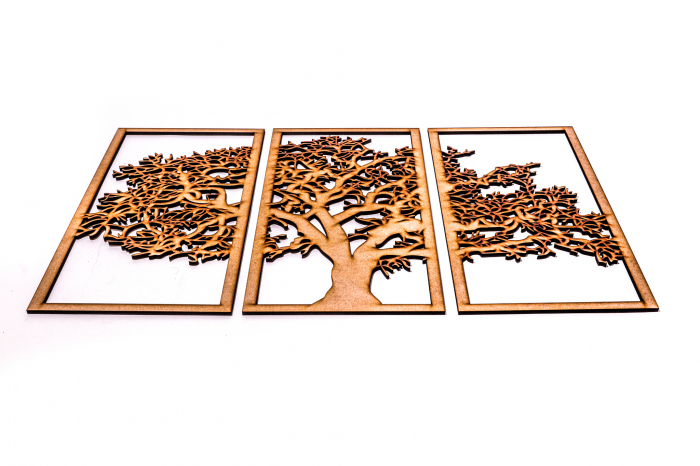 Tablou din 3 piese cu un copac - natur [3]