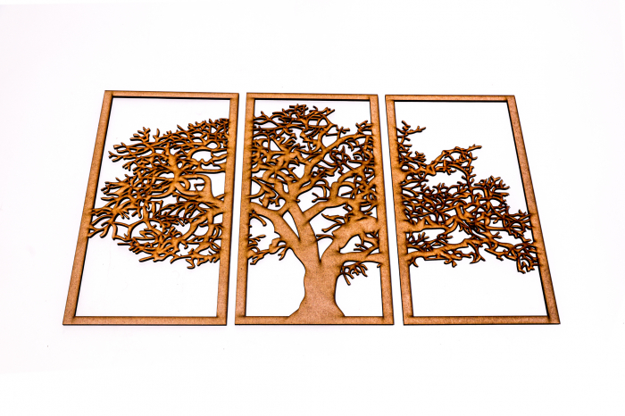 Tablou din 3 piese cu un copac - natur [4]