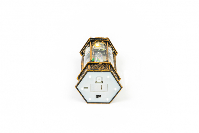 Ornament tip felinar care lumineaza cu brad [5]