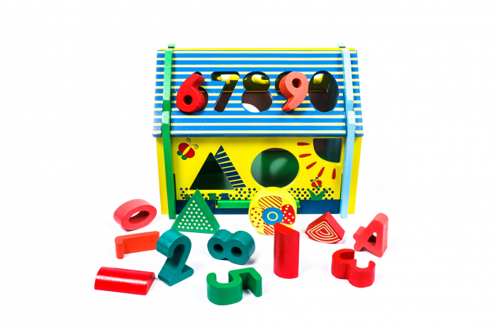 Casuta Inteligenta Din Lemn Cu Numere - jucarii Montessori - Lemn in Dar [4]