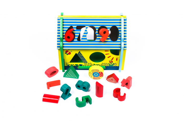 Casuta Inteligenta Din Lemn Cu Numere - jucarii Montessori - Lemn in Dar [5]