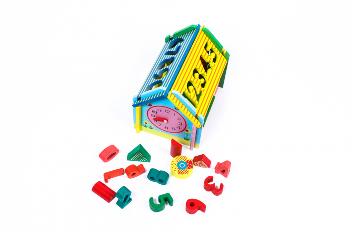 Casuta Inteligenta Din Lemn Cu Numere - jucarii Montessori - Lemn in Dar [7]