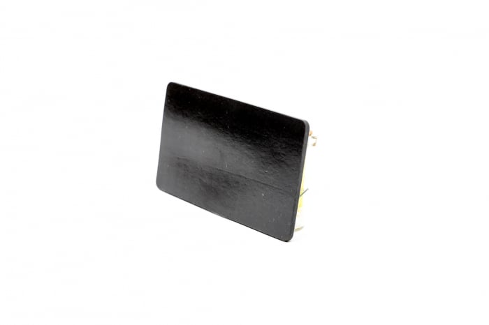 Magnet de Craciun galben cu mesaj - Sarbatori fericite! [4]