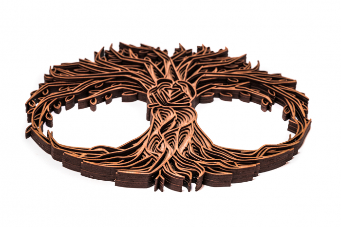 Tablou cu pomul vietii din straturi [2]