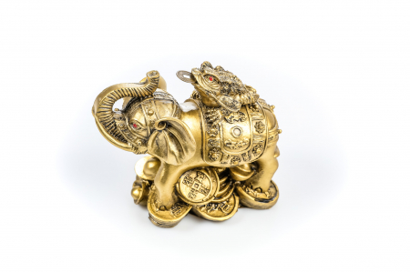 Elefantul cu broasca,foarte mare, pentru bunastare, noroc si fertilitate [0]